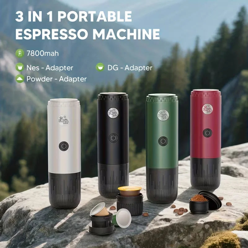 Portable Espresso Coffee Machine With Self-heating Capsule Coffee — product view 1