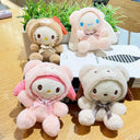 Sanrio Character Plush Keychain Bag Accessory For Kids
