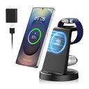 Magnetic Wireless Charger Fast Charging Dock Stand Travel