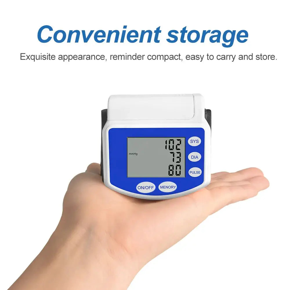 Blood Pressure Monitors for Home Use Rechargeable Wrist Digital — product view 4