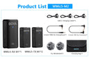 Boya Bywmics5 Wireless Lavalier Microphone Kit For Iphone Android Youtube Vlogging