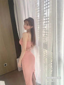Lace Suspender Dress for Women Chic