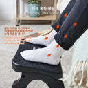 Ergonomic Under Desk Footrest Massage Rollers Leg Rest Pain Relief