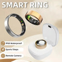 2026 Smart Ring Bluetooth Call Heart Rate Blood Pressure Monitor 5ATM Waterproof Health Ring Men Women For Xiaomi Gift