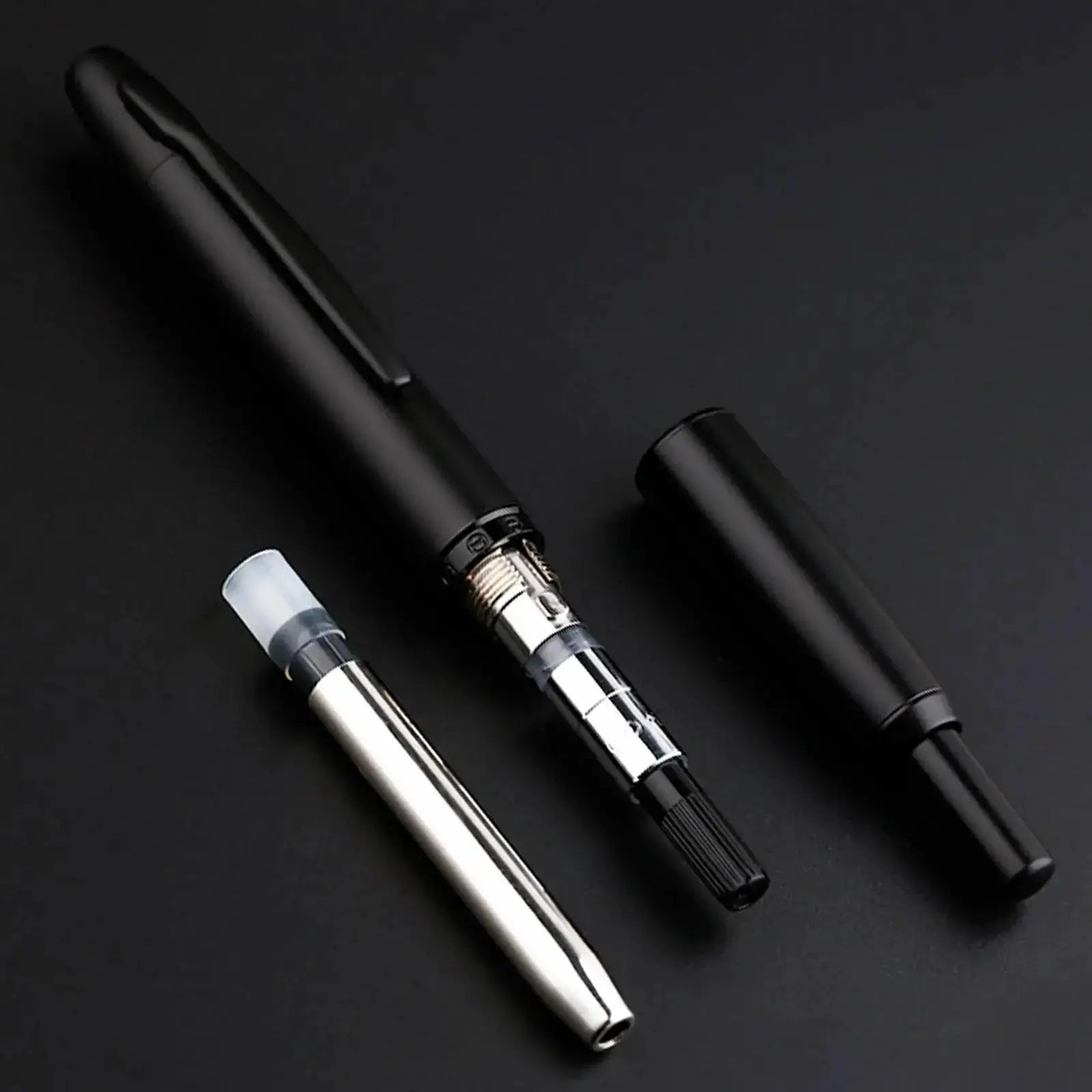Majohn A1 Press Fountain Pen EF 0.4mm Nib Metal Pen