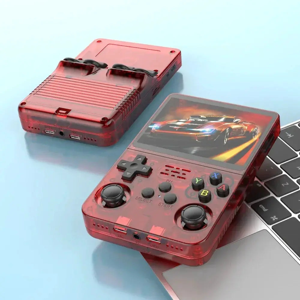 Open Source R36S Retro Handheld Video Game Console 64GB