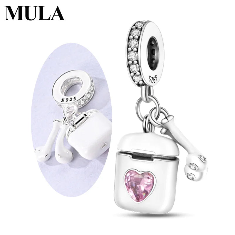 Mula Sterling Silver Wireless Pendant