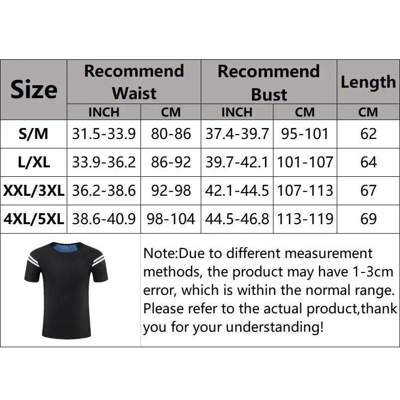 Men Sauna Sweat Shirt Heat Trapping Compression Vest