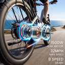 Eskute Adult Fat Tire Electric Bike