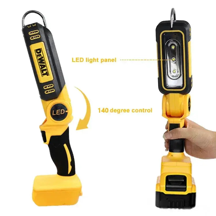 LED Work Light Portable Camping Torch 20V Battery Pack