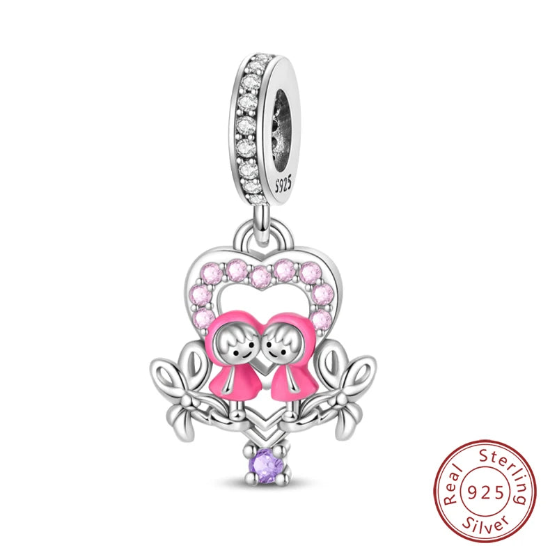 Sterling Silver Sisters Friends