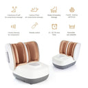 MARESE Electric Leg and Foot Massager Machine Calf Air Massage Kneading Shiatsu Roller Massage with Heating K12