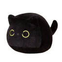 Cute Kawaii Black Cat Plush Keychain