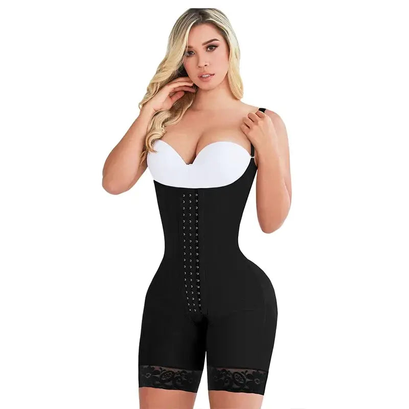 High Compression Body Shaper With Tummy Control Comfort - OurLum.com