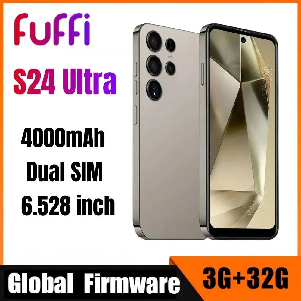 FUFFI S24 Ultra Smartphone 6.53 Inch Display 32GB Storage