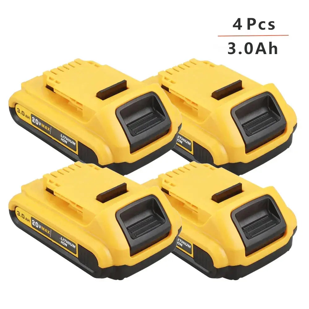 Probty 20V 3000mAh Li Ion Battery DCB200 Tools Performance