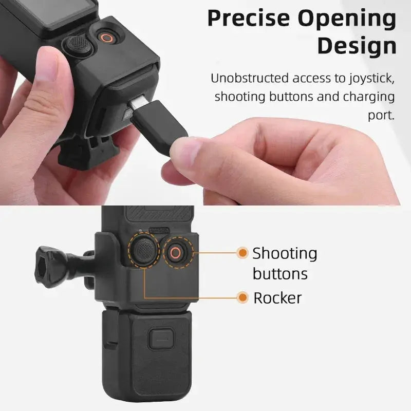 Versatile ABS Tripod Mount Adapter for DJI Osmo Pocket 3