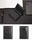 Men Smart Wallet AirTag Case With Credit Card Holder