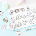 Easy Decorating Cat Stickers for Crafts