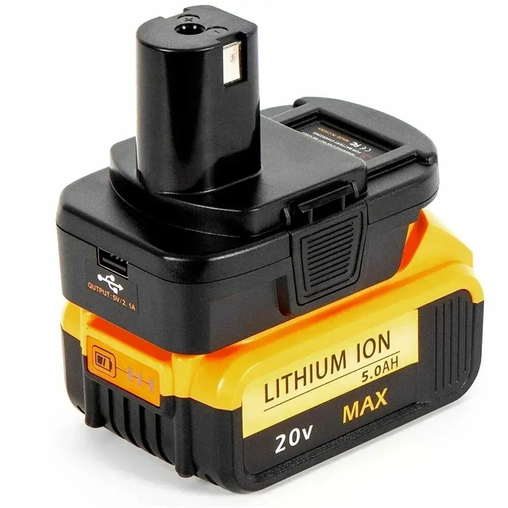 Ryobi 18V Battery Adapter With USB Port For Tools Power