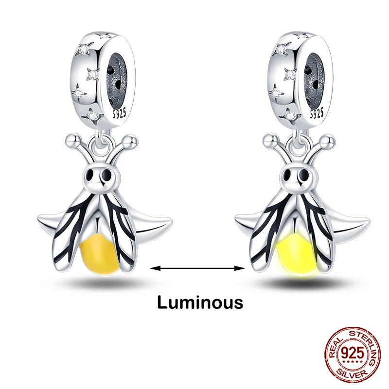 Sterling Silver Glow Dark Firefly