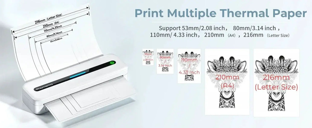 Inkless Thermal Printer - OnTheGo — product view 12