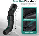 Leg Massager with Heat and Comression, Foot and Leg Massager for Circulation and Pain Relief, Air Compression Boots