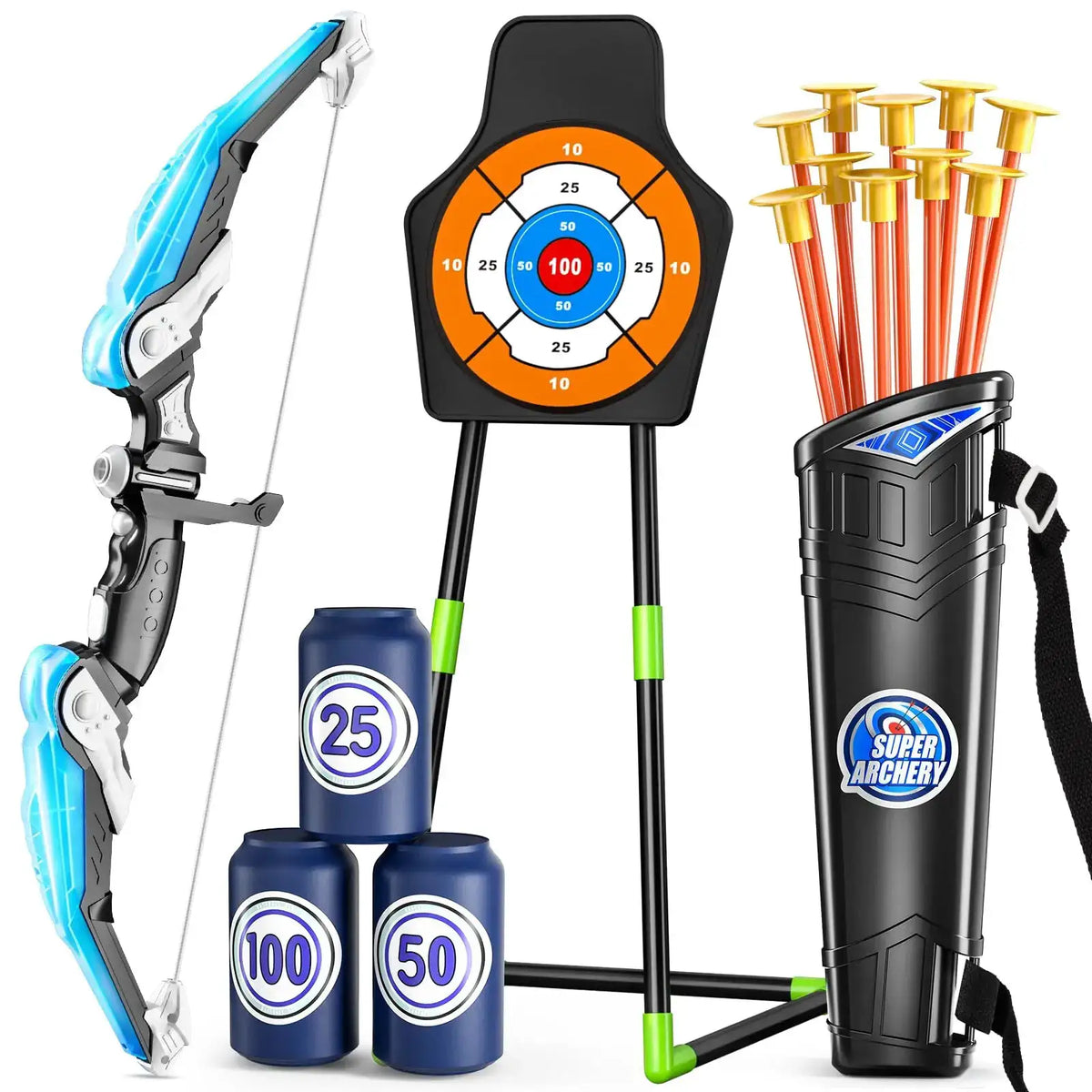 Kids LED Bow and Arrow Suction Set — product view 11