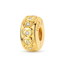 Gold Series Charm Bead Sterling