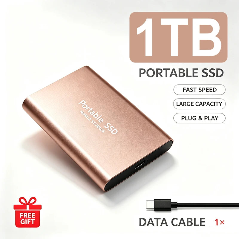 Storage External SSD Drive