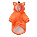 Cozy Plush Pet Jacket Stylish Hooded Dog Coat for Chilly Seasons
