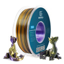 Tricolor Silk PLA Filament for Display Models