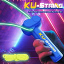 String Rope Glow in The Dark Launcher Portable Stress Relief Toy