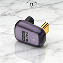 USB C Adapter - 40Gbps Angled Type C Extender