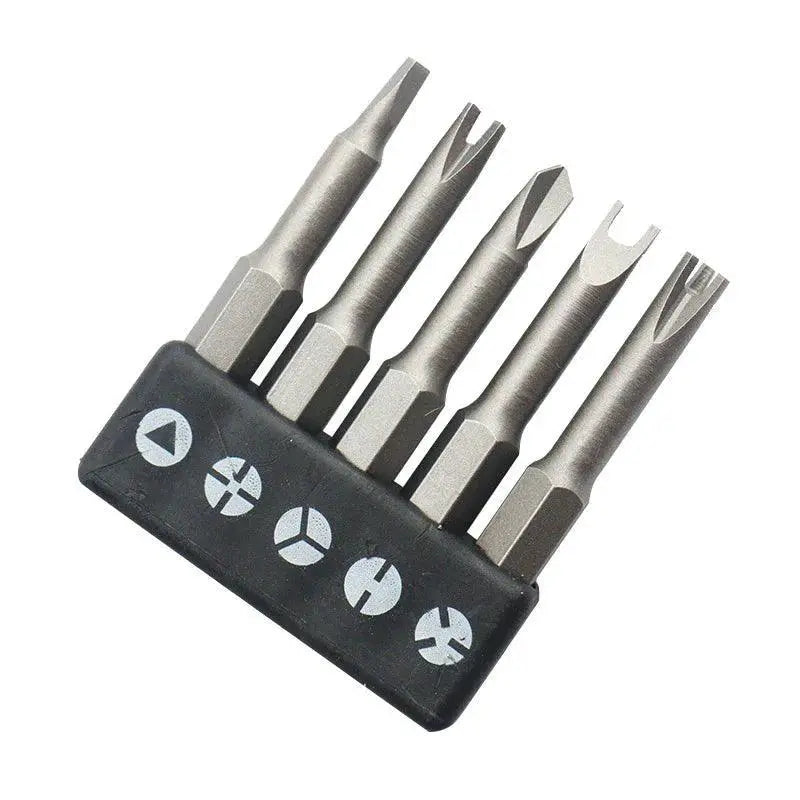Special Shaped Screwdriver Set With U Type Y Triangle Bits 5