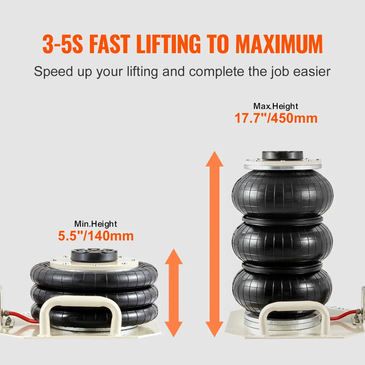 Fast Lifting Air Bag Ton Jack — product image 3