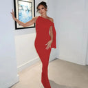 Slim Fit Maxi Dress For Summer Parties