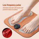Foot Massager 3D Smart EMS Home Rechargeable Foot Pad Feet Massager Portable Foot Therapy Relax Muscles 6 Modes 15 Levels