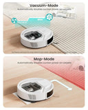 6000Pa Suction Robot Vacuum for Pet Hair