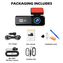 4K Night Vision Dash Cam For Safe Driving At Night