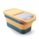 Collapsible Pet Food Container Airtight Foldable Storage