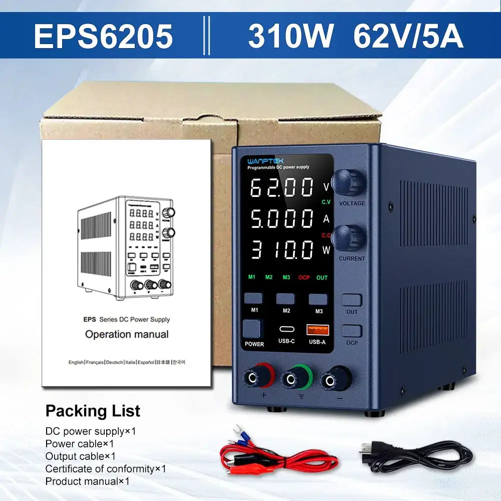 Wanptek DC Power Supply Lab PSU — product view 9