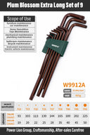 WYNNS Allen Wrench Set Hex Key 9pcs Tool for Repairs