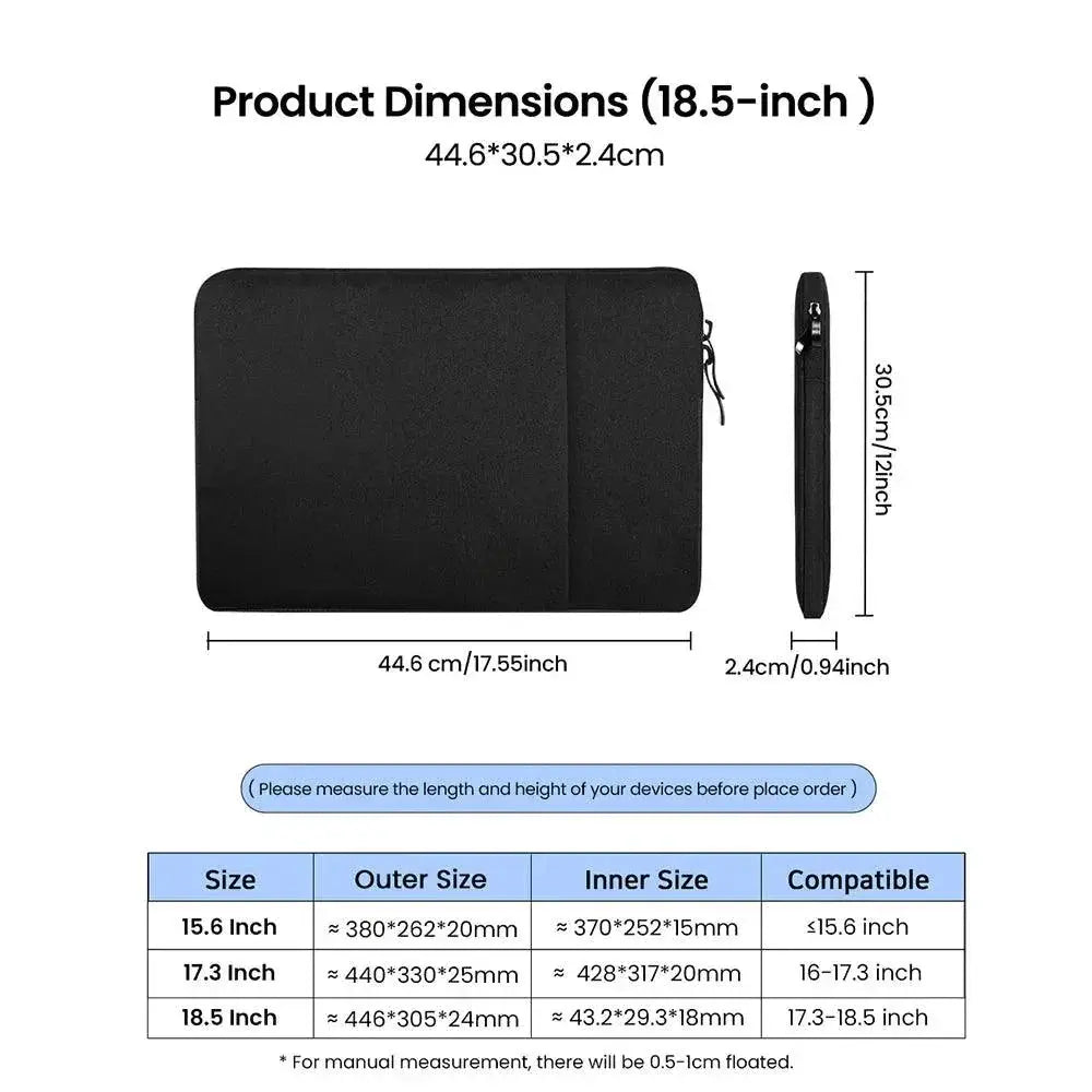 Cdisplay MacBook Pro Laptop Sleeve 17.3 Inch Notebook Bag
