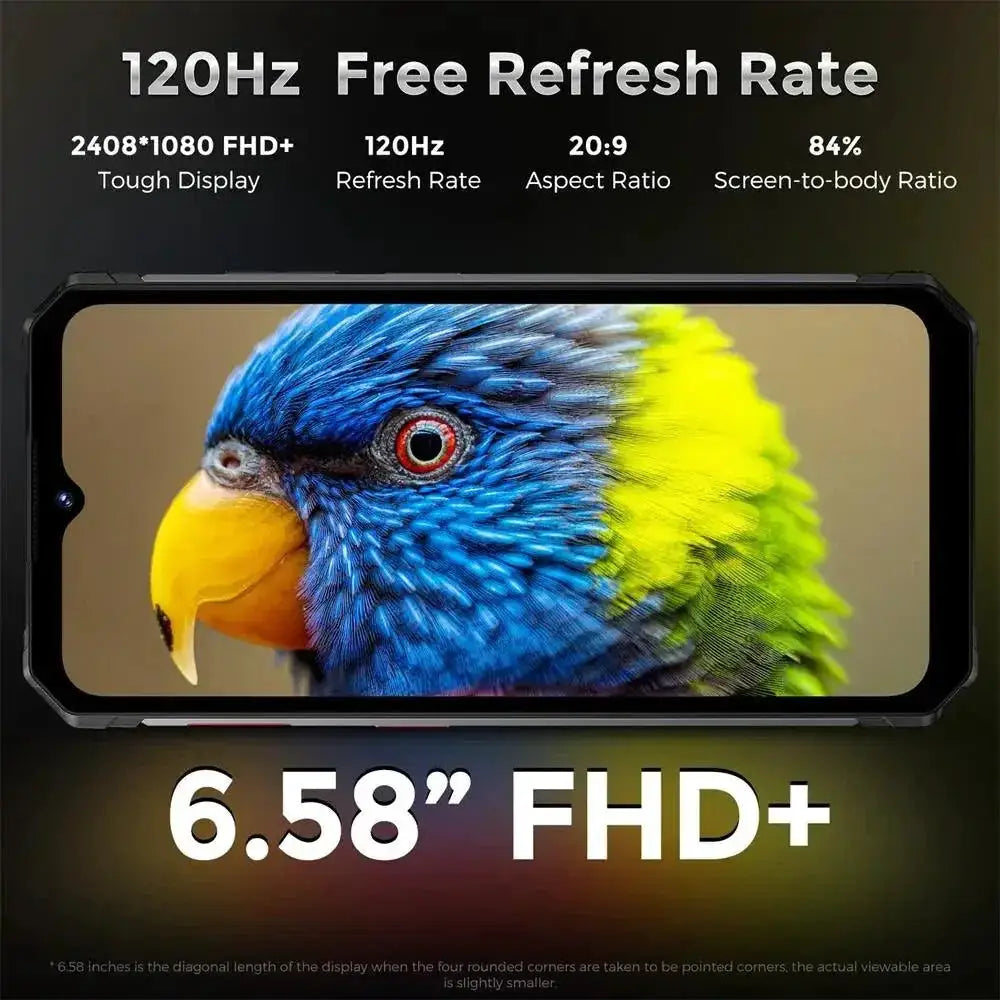Fossibot F102 Rugged Smartphone Helio G99 20GB RAM