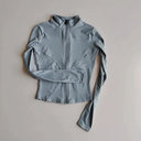 Slim Fit Sports Jacket Stand Collar Breathable
