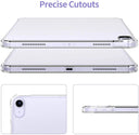 iPad Clear Silicone Case Stylish Transparent Protection Cover