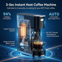 Single Serve Coffee Machine, Hot and Iced Coffee Maker