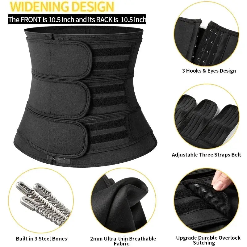 Neoprene Waist Trainer For Tummy Control And Slimming