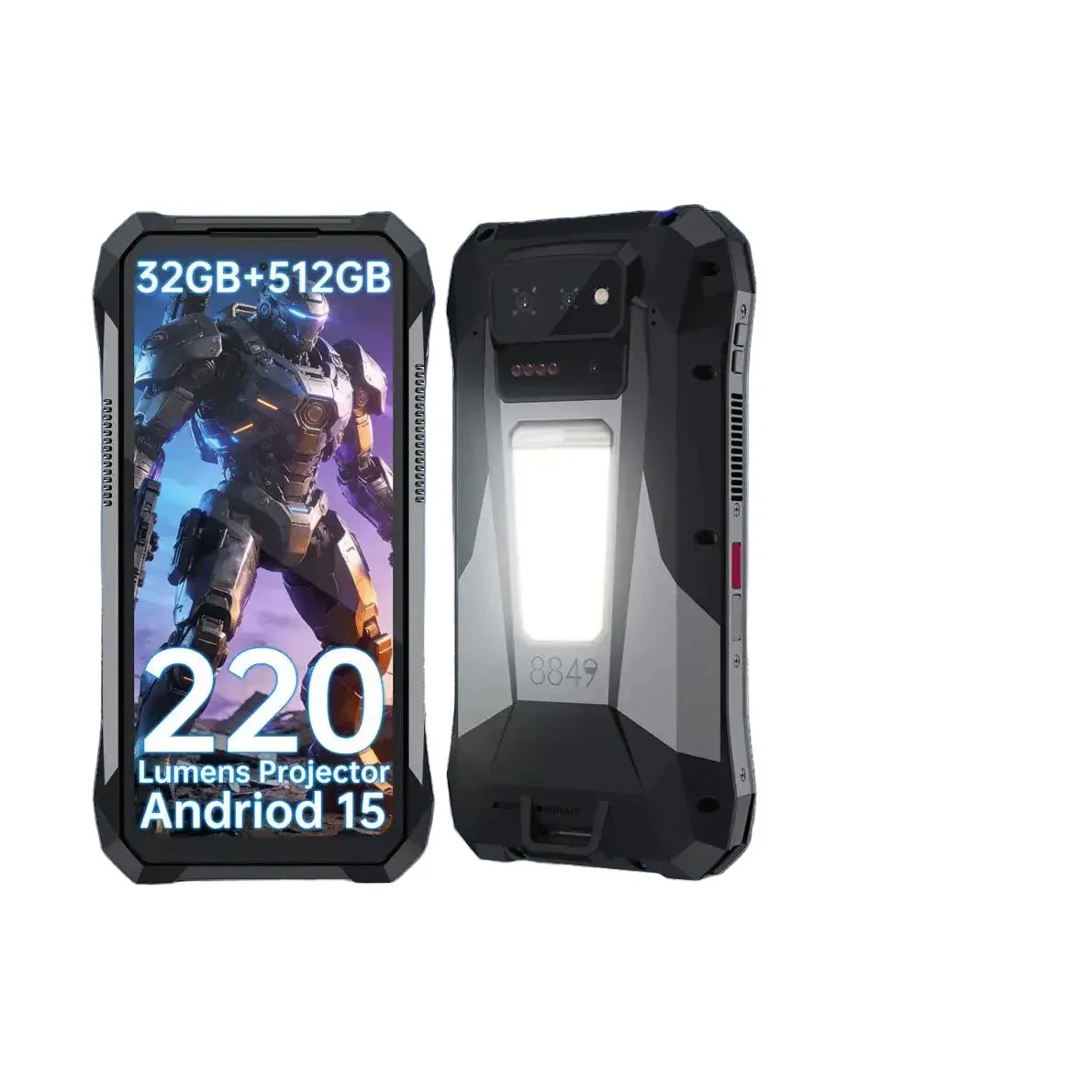 Rugged Android Projector Phone — product view 1